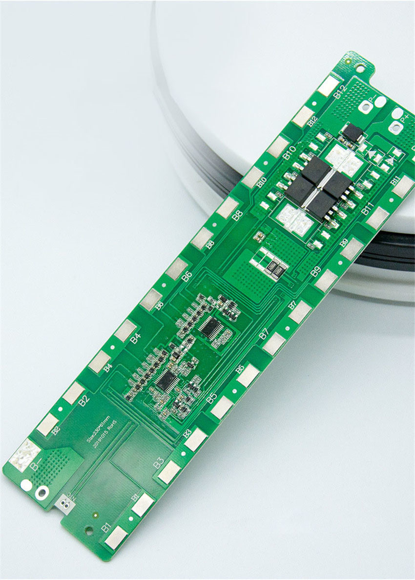 13S 48V Lithium BMS System 15A 20A 25A For Li Ion Battery For Ebike