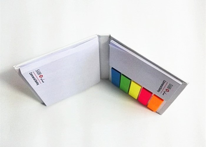 Portable Custom Sticky Notes 80 Gsm Woodfree Paper Material OEM / ODM Service