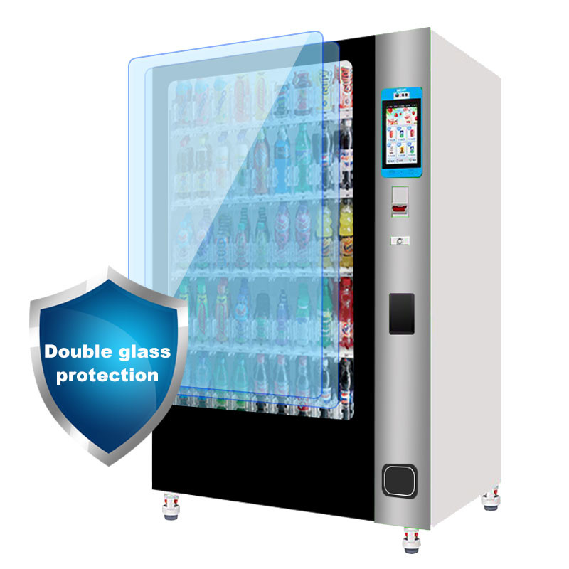 Self Drink Vending Machine Shopping Mall Advertising Touch Screen Kiosk