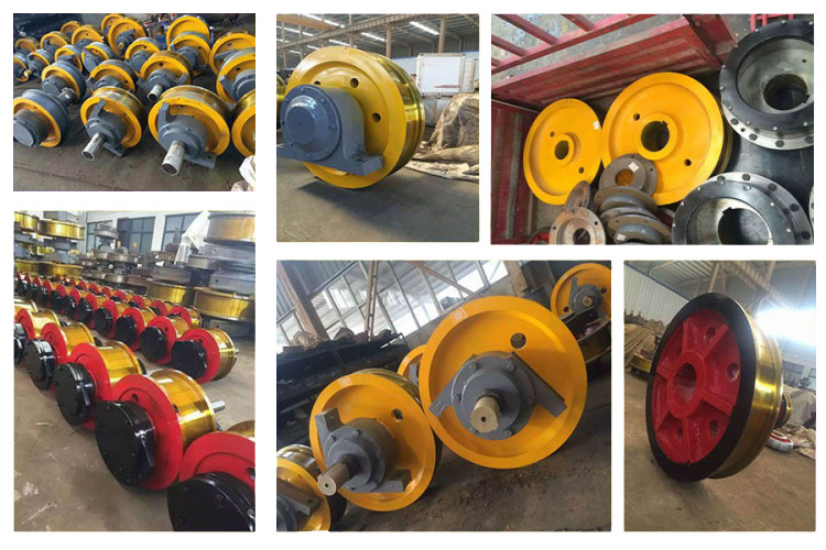 Steel Iron Railway Wagon Wheel Large Wheel Pressure Heavy Load Capacity
