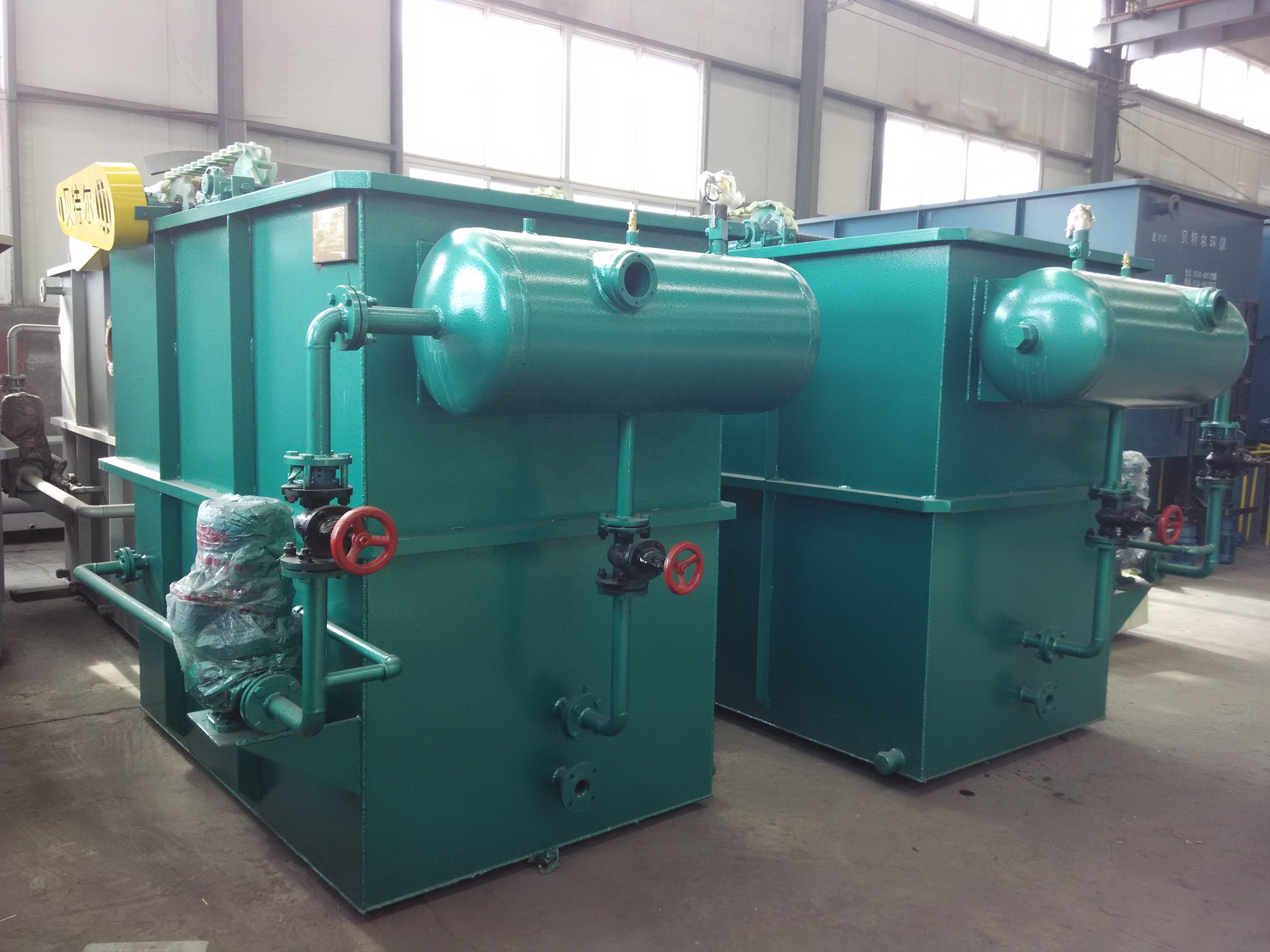 Water Treatment Plant Dissolved Air Flotation Machine with 4-300M3/Hour Capacity