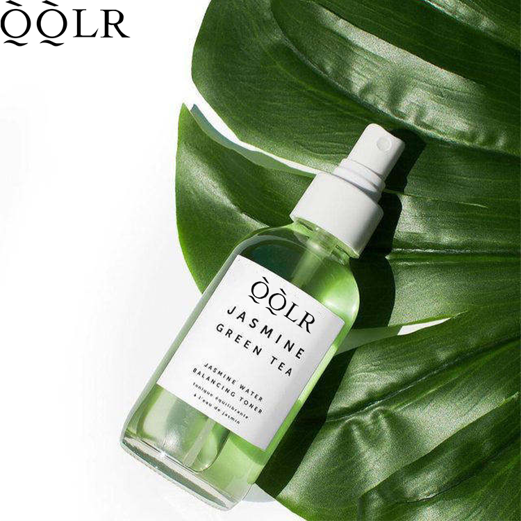 Wholesale 120ML Moisturizing Soothing Brightening Pores Oil Control Rose Water Jasmine Green Tea Face Toner