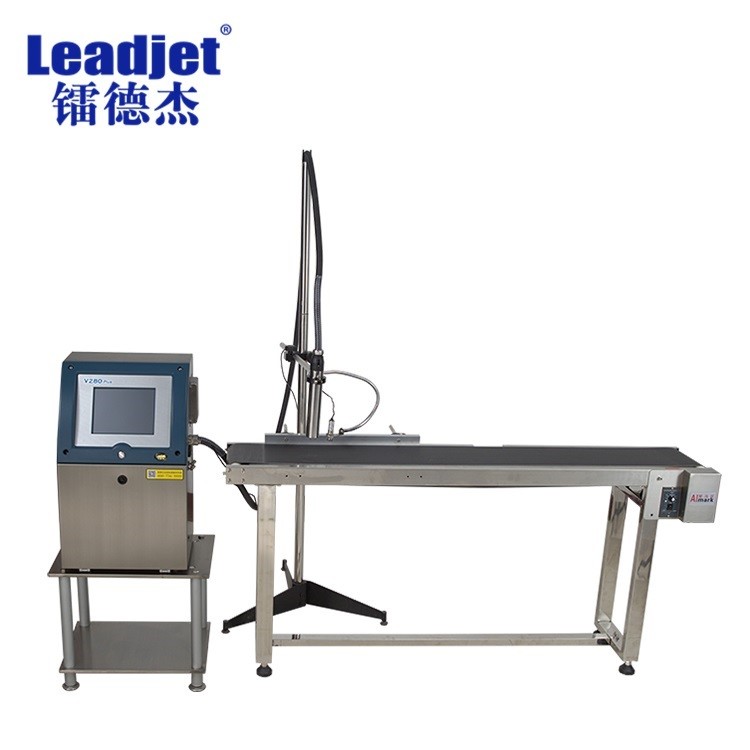 Electronic Industrial Continuous Inkjet Printer With Base Printhead Holder Stand