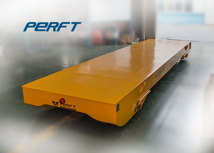 Flat Table Battery Powered 15kw Motorized Transfer Cart