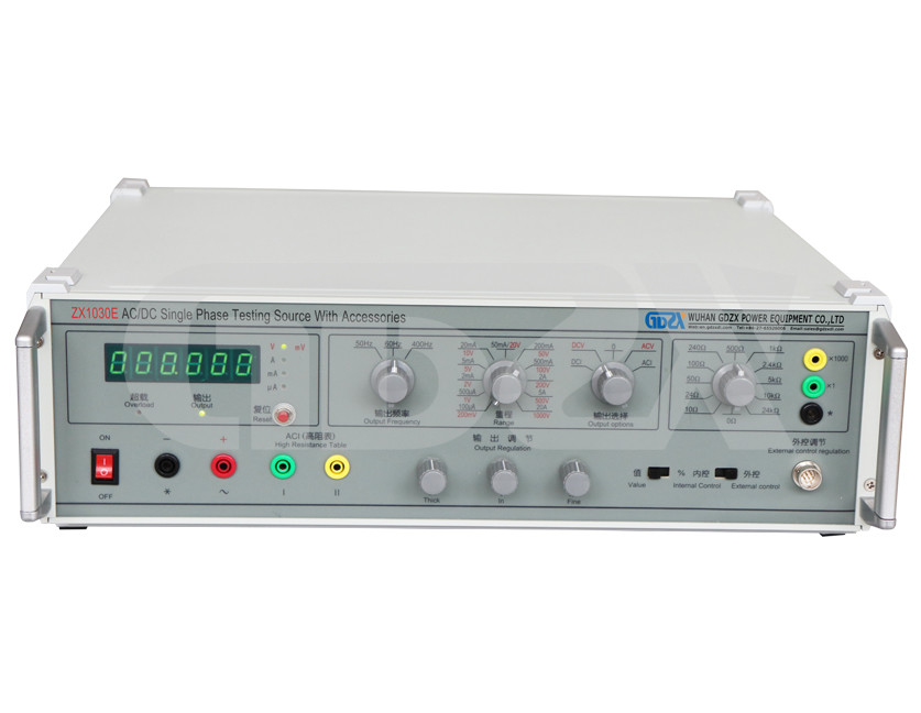 0~750A 0~1000A AC And DC Power Sources Ohmmeter Testing