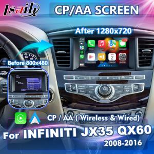 China Infiniti JX35 QX60 8 Inch Wireless Carplay Android Auto HD Replacement Screen on sale