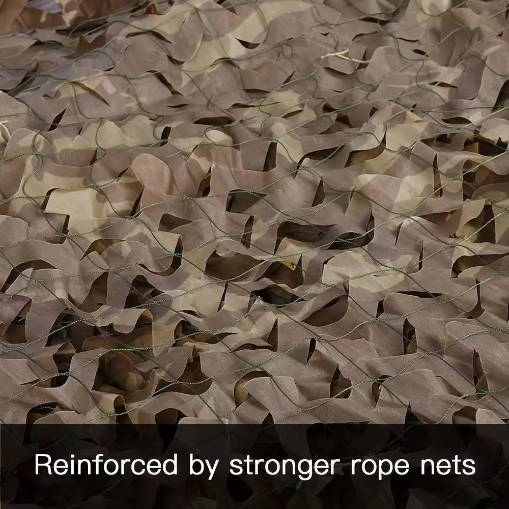 Customized Outdoor Camping Hunting Camouflage Netting Decoration Blind Cover Desert military camouflage net