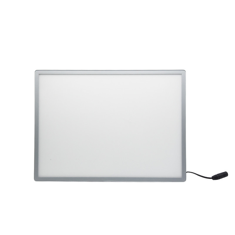 Electroplating Surface LED Photo Frame Light Box For Retail Shop , Office