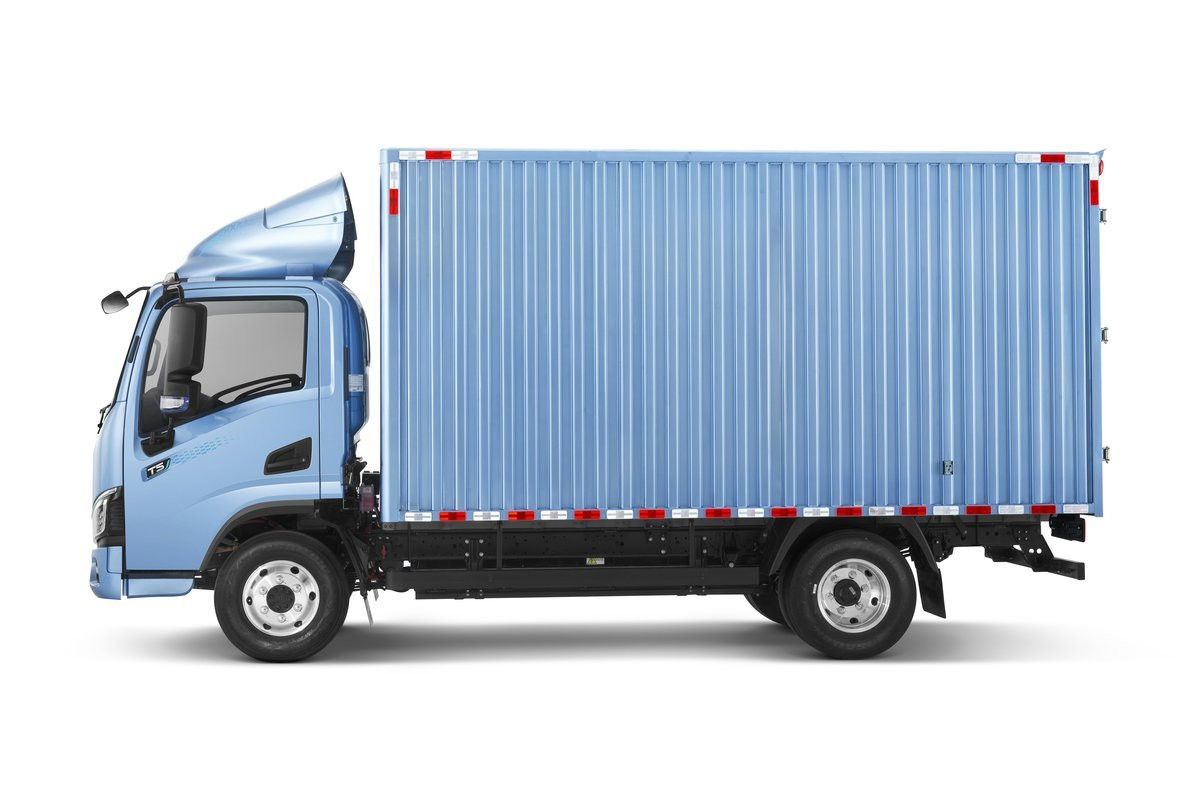 4.5t 4.2m Electric Van Truck 4x2 Automatic All Electric Cargo Van