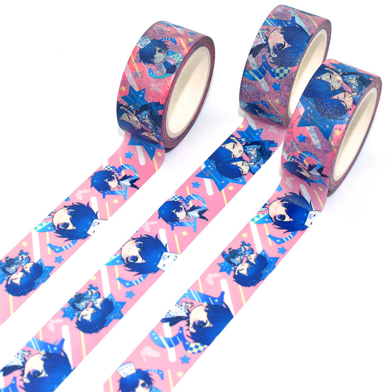 China Style Adhesive Washi Paper Masking Tape Custom With Beautiful Own Designs
