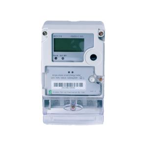 Buy cheap 1 Phase Prepaid Electric Token Meter  230V Token Charge Electricity Meter product