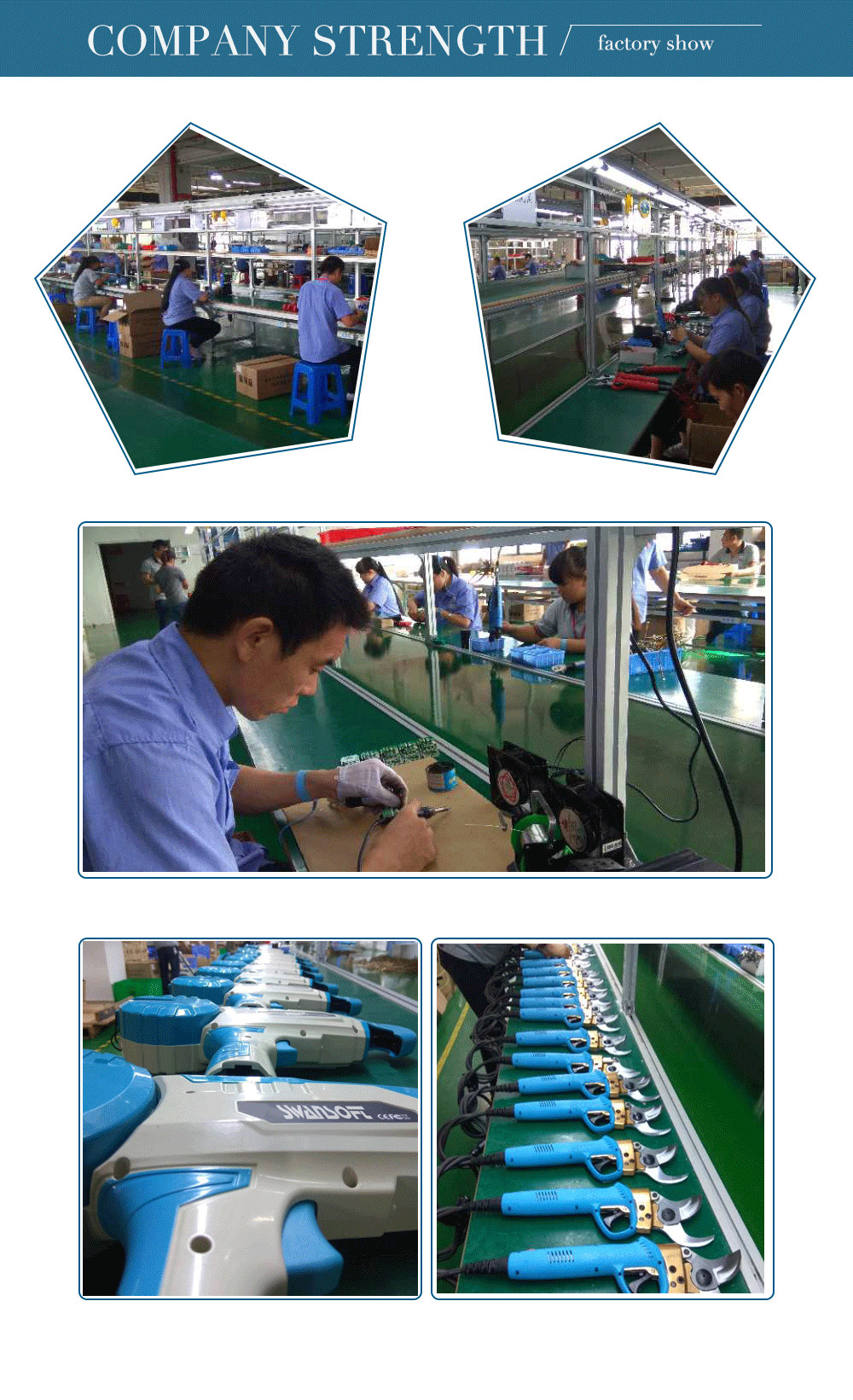 Swansoft professional electric pruning shear 3.0 CM electric bypass pruner to Europe and US and Korea