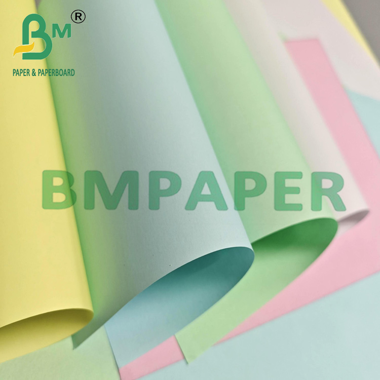 50gsm 60gsm Clear Printing CFB CF CB Carbonless NCR Paper For Receipt Bill