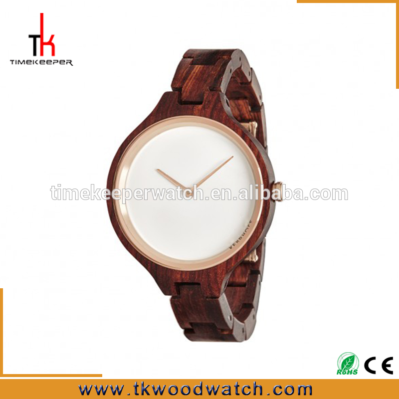 China factory Best price wood watch Quartz wooden womens watches