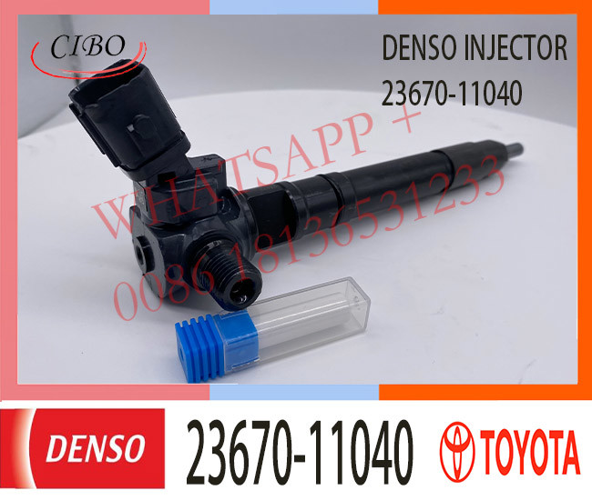 Common Rail Fuel Injector 23670-11040 2367011040 for denso toyota 2GD Hilux