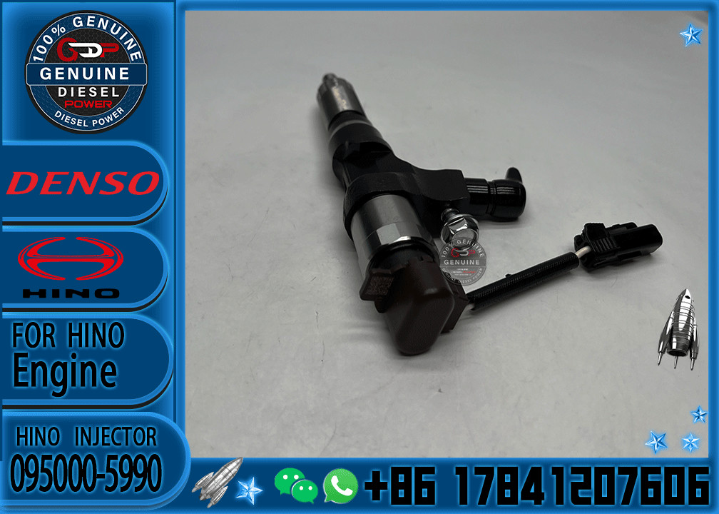 High Quality Common Rail Injector 23910-1410 23670-E0311 095000-5990 for J08E J05E Diesel Nozzle