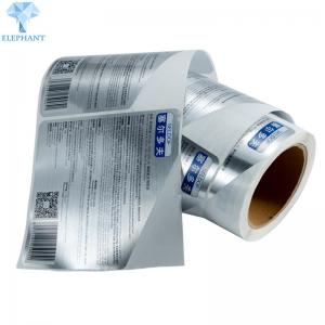 China Waterproof Dissolving Transparent Label Sticker Printing UV Coating on sale