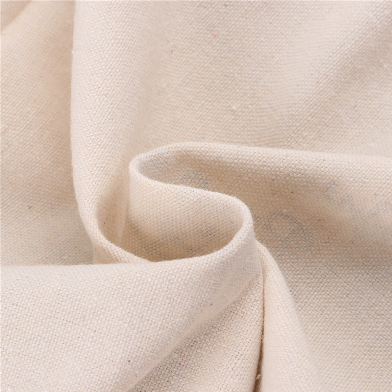 Practical White 12oz Cotton Shopping Bag