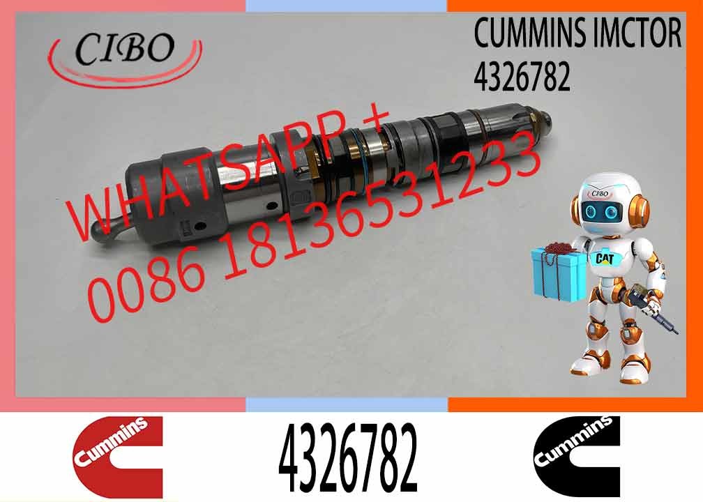 High Quality Injector 4326782 4088429 4087895 For CUMMINS QSK 45 K60 QSK60 Diesel Engine