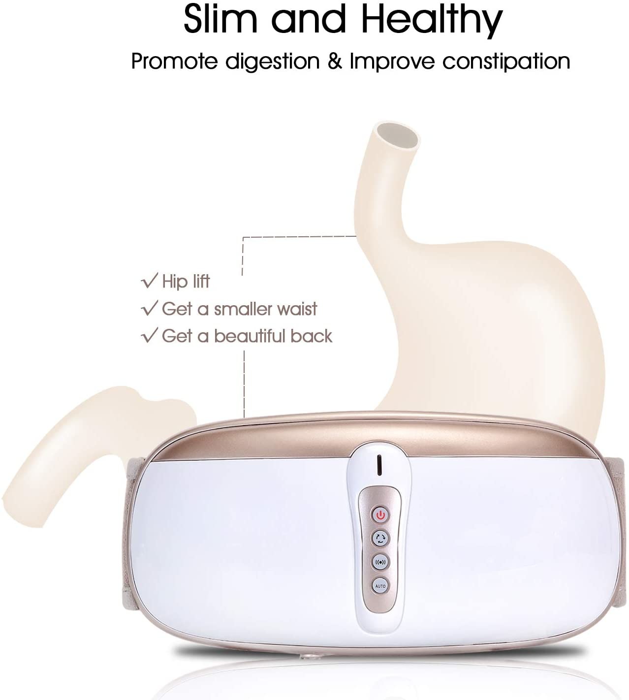 FCC Approved Belly Slimming Belt 50hz electric waist trimmer belt