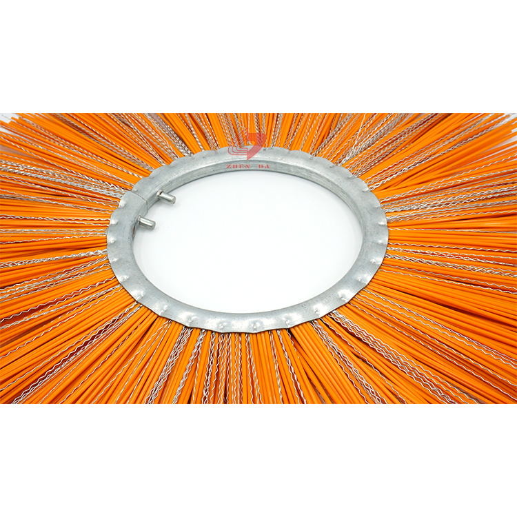 Mixed PP Steel Wire Brushes For Road Sweeping Customized Size