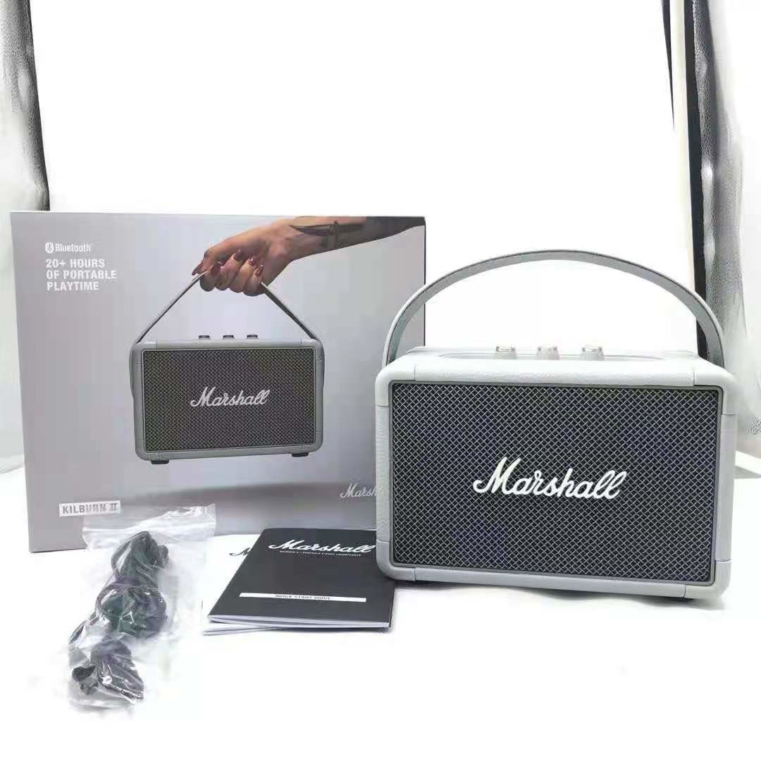 Marshall Kilburn II Portable Bluetooth Speaker Wireless Speakers Christmas Gift Music Loved Speaker Home Outside D