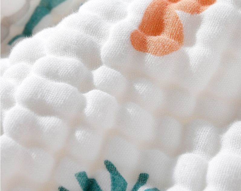 200GSM 40S Heavy Gauze Fabric Six Layers New Born Blanket