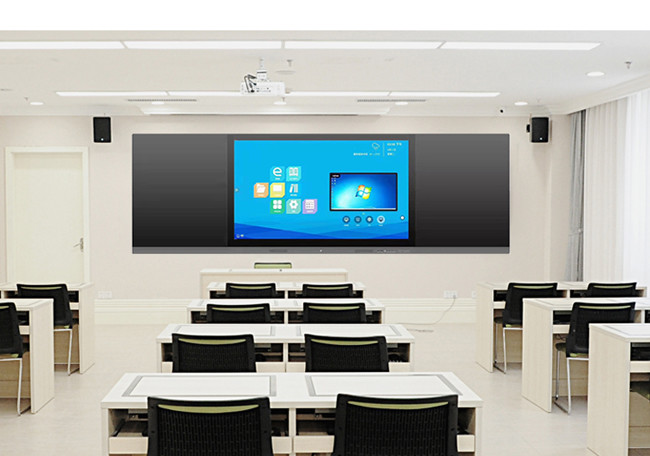 ODM 75 Inch Smart Nano Blackboard Led IR Touch Interactive Digital Board