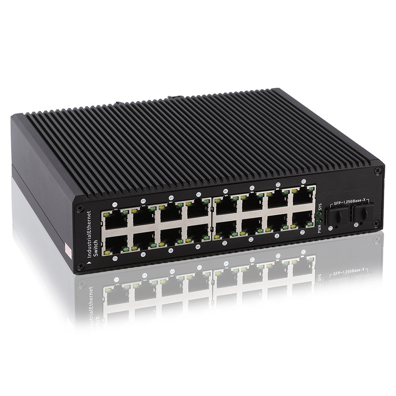 RTL8382MI Industrial Managed POE Switch IEEE 802.3af/At Standard