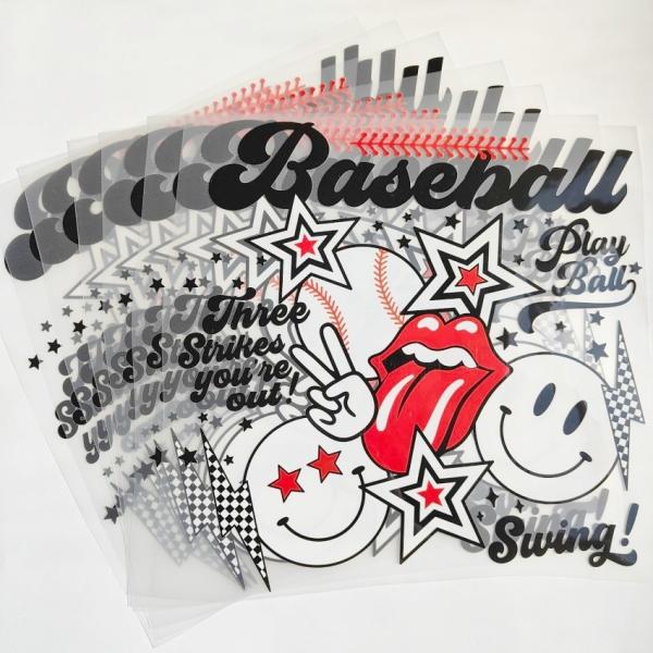 Washable Custom Heat Transfer Logo High Stretch DTF Transfer Printing Durable For Heat Transfer T Shirts