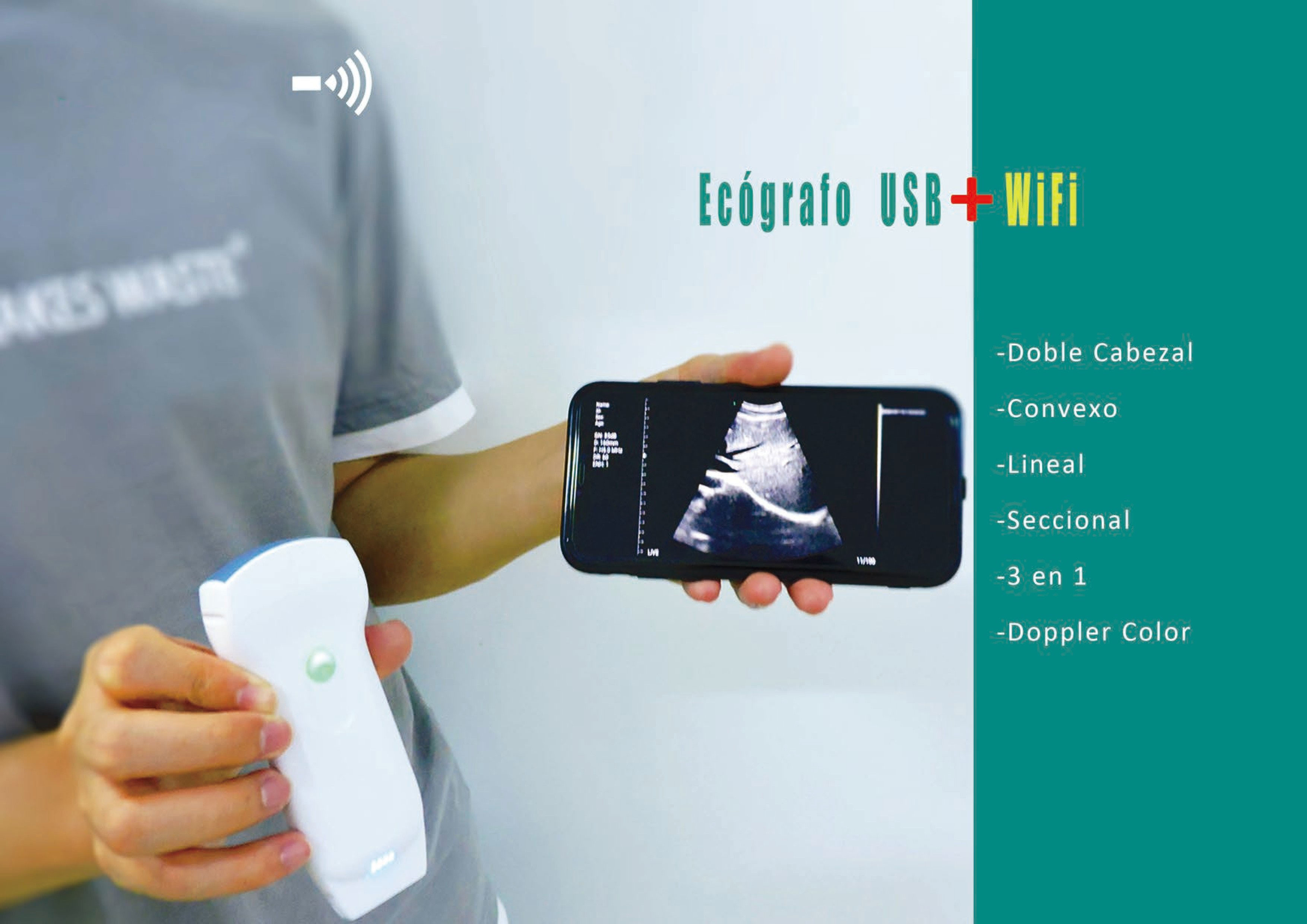 GH G10RL USB Portable Color Doppler Ultrasound Transducer Machine