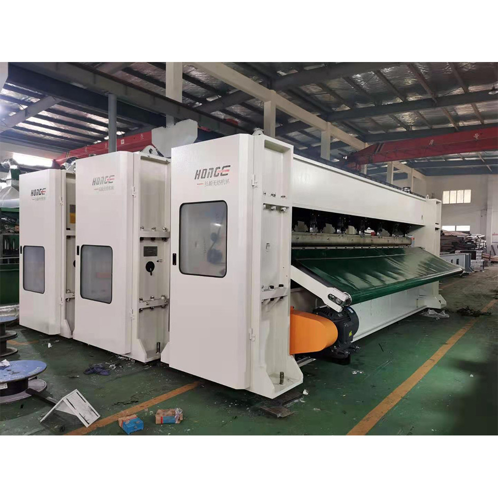 600kg/h 8m 380V Nonwoven Needle Punching Machine
