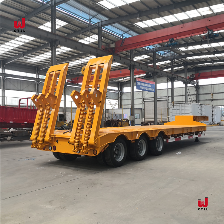 low bed trailer