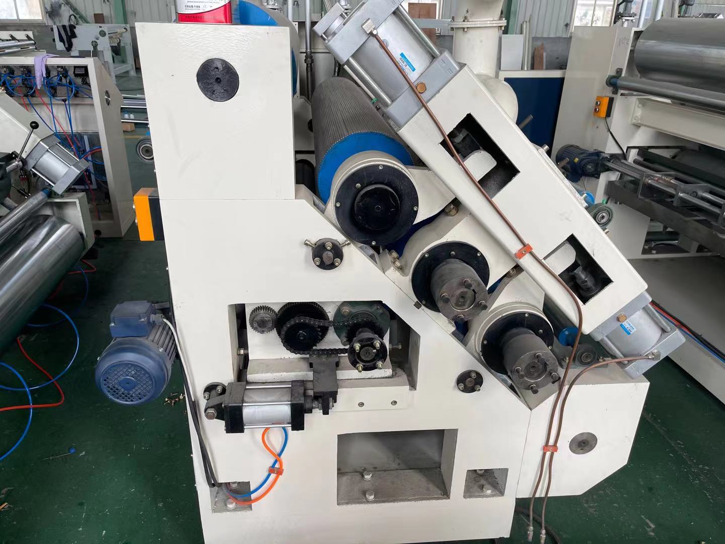 Fast and Easy Electric Driven Cassette Single Face For Corrugated Cardboard Production