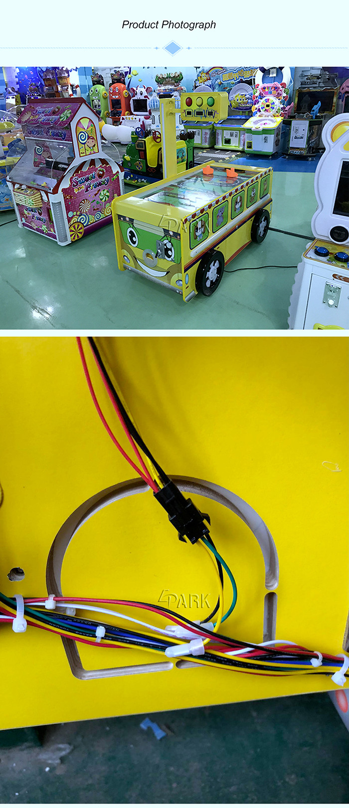 Mini Kids Air Hockey Table Game Machine / Baby Redemption Machine with redemption game