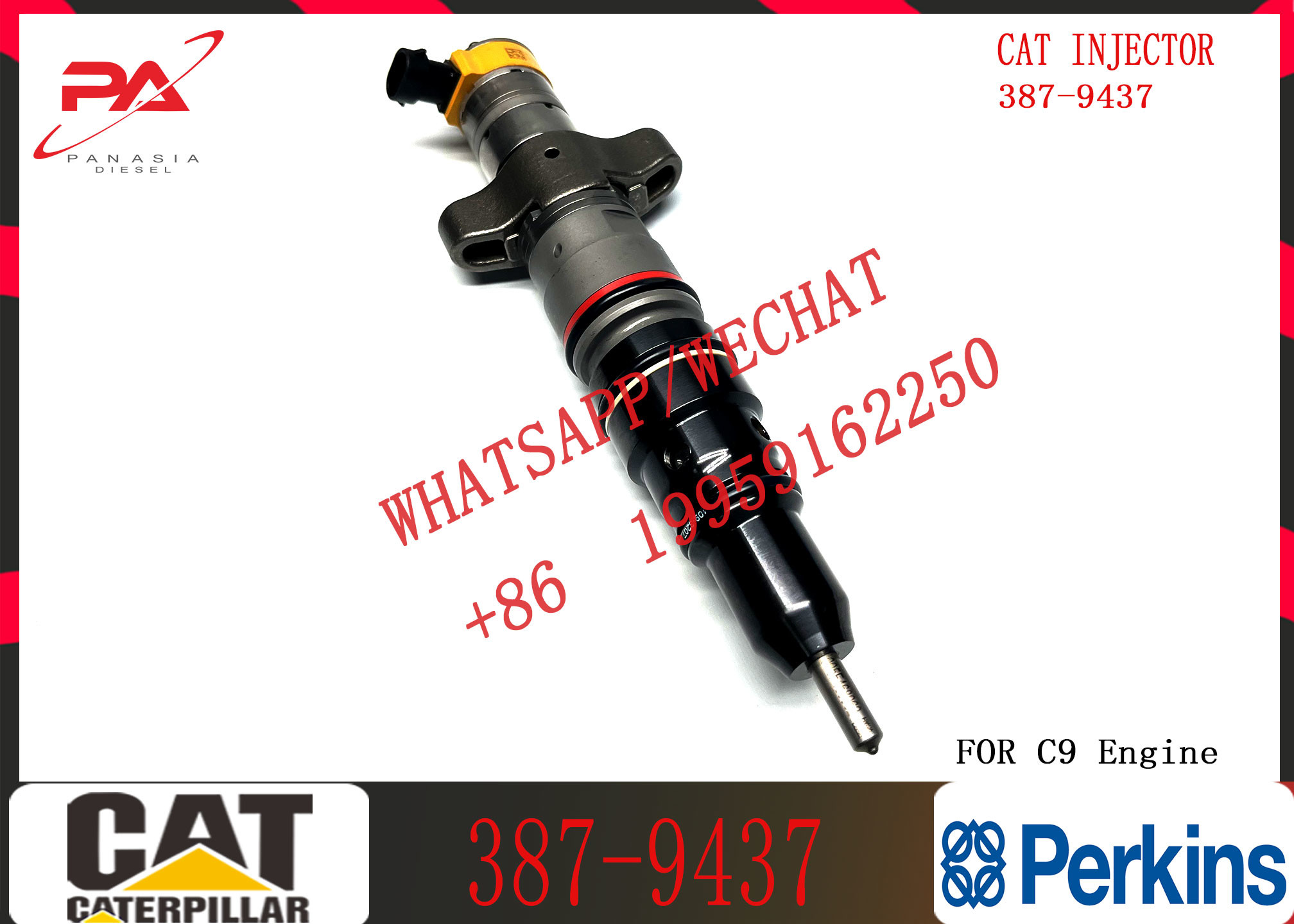 C9 Injector 387-9437 553-2592 459-8473 10R-9003 10R-7223 10R-4764 10R-2828 10R-4844