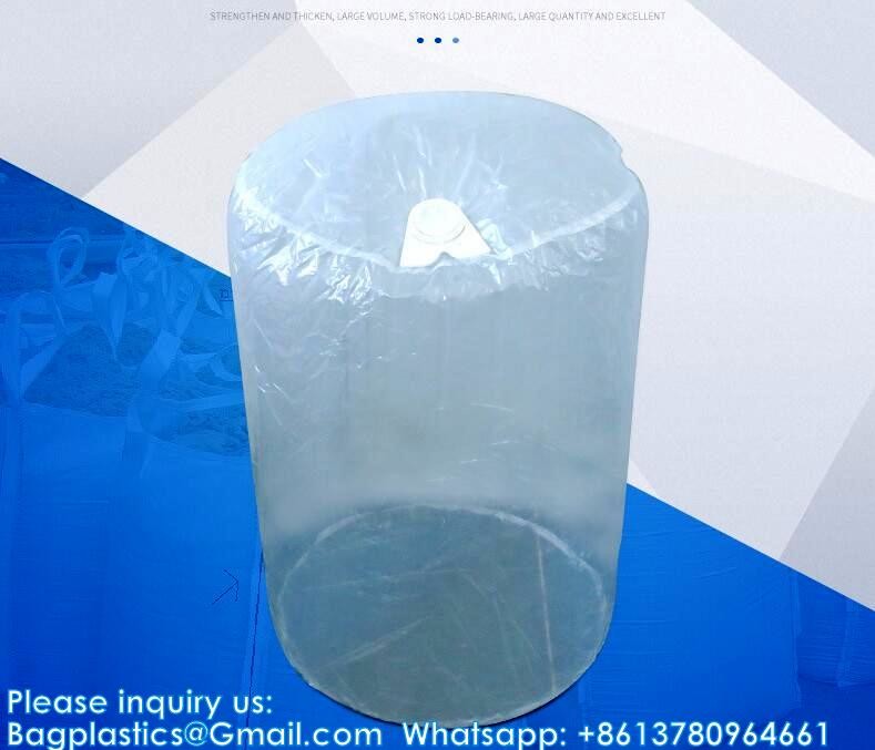 Heavy Duty Large Plastic Round Bottom Drum Liner Bag 55 Gallon Drum Liners Plastic Drum Liner Bag For 200ltr