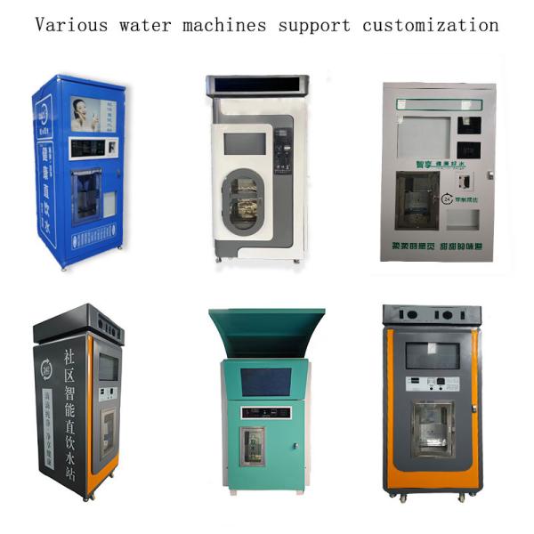 RO and Water Vending Machine Water ATM Vending Machine Coin Operated 24 Hours Self-Service Water Kiosk IC Card Operated