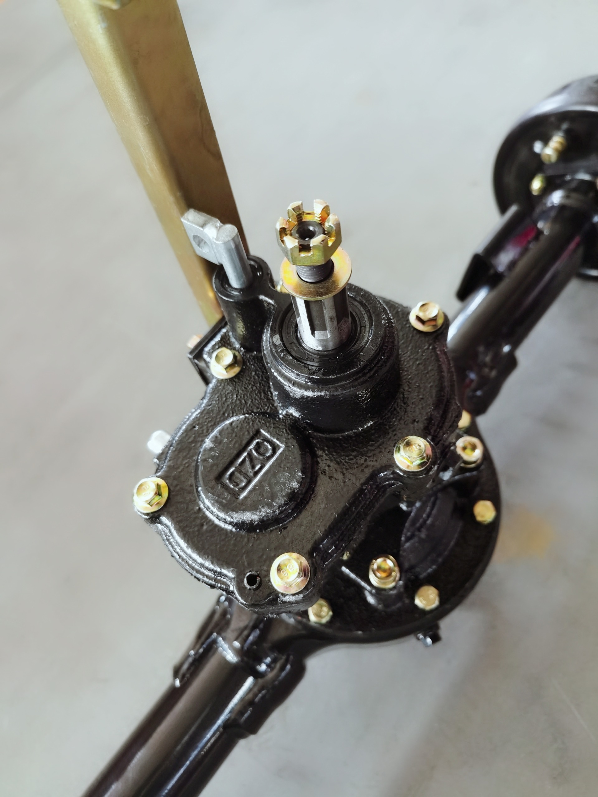 980 Chang 'an Torque 180 Drum Rear Axle for Body Parts from DAYANG in Black
