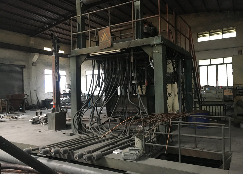400tons Oxygen Free Scrap Copper Oven Continuous Casting Machine