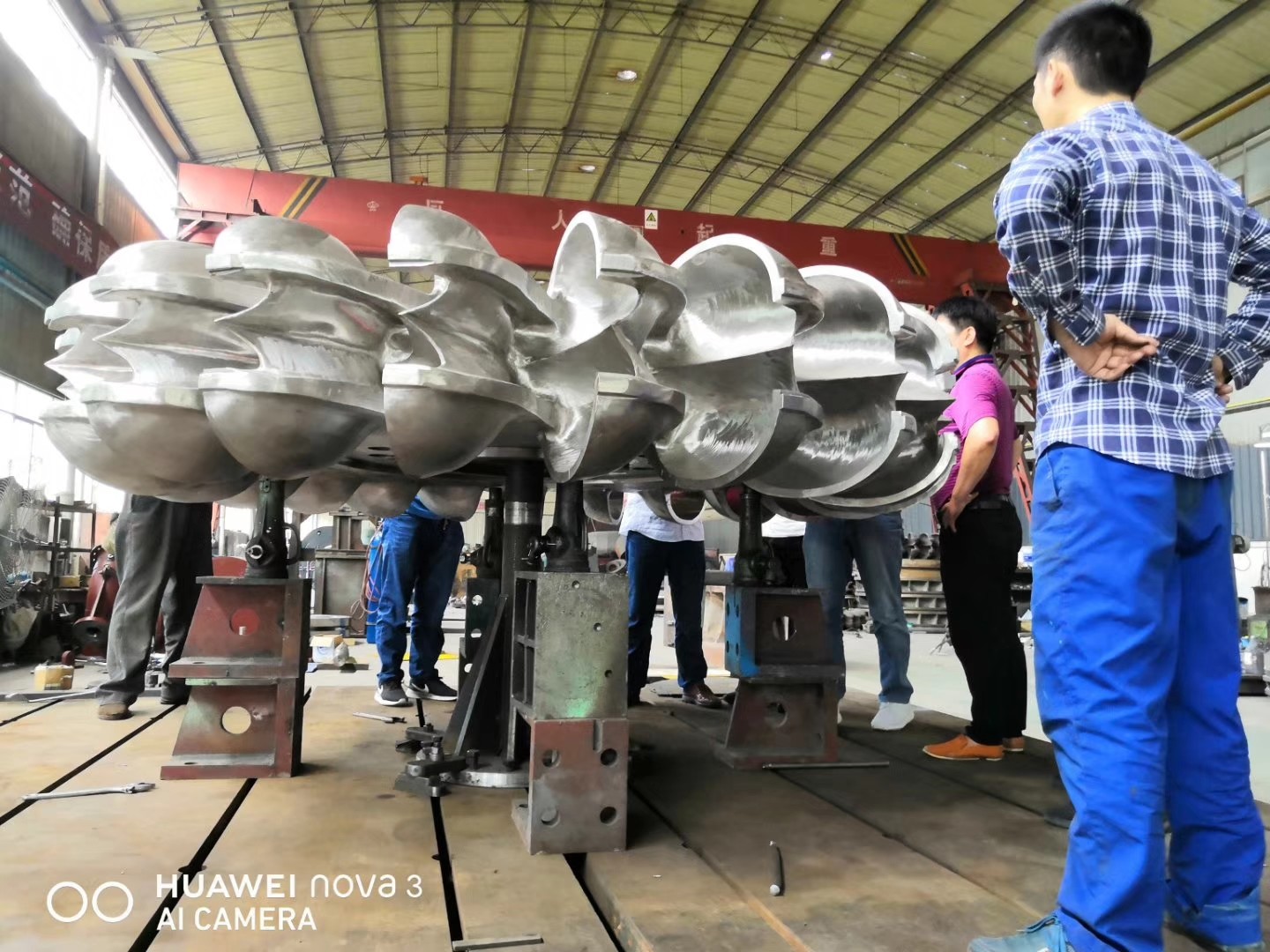 Customized Blade Dimensions Stainless Steel Hydro Turbine Runner for and Environmentally-Friendly Power Generation
