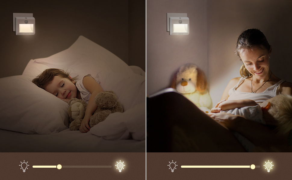 4m Detection Plug In Led Motion Sensor Night Light