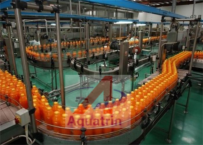 15000BPH 7.5KW Juice Bottle Filling Machine For Beverage Juice Industries