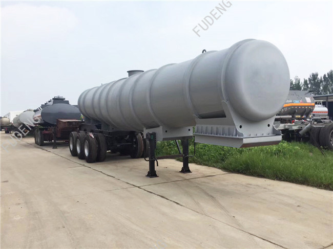 2 / 3 Axles sulfuric acid storage fuel tanker semi trailer with 20000 liters capacity
