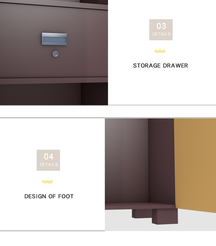 Cold Rolled Steel BV 2 Door Metal Storage Cabinet 0.5mm To 1.2mm