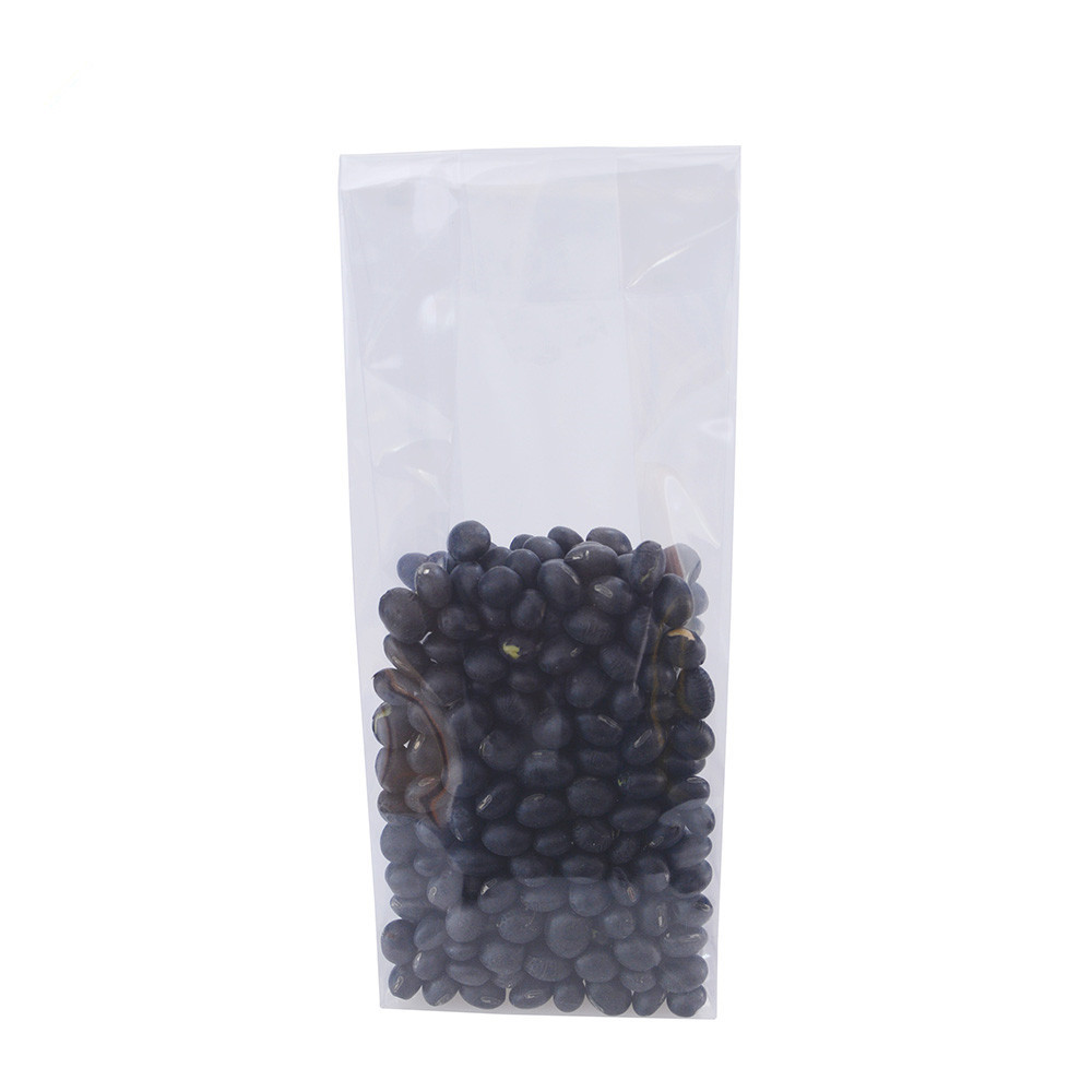 Heat Sealable Transparent Plastic Flat Bags Flat Bottom High Durability