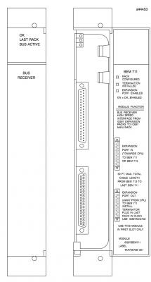 GE FANUC IC697BEM711 ， Bus Receiver Module ， Series 90-70 Designed