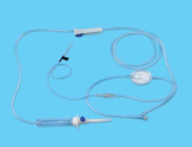 CE ISO Sterile Disposable Infusion Set With Precision Filter Medical Use