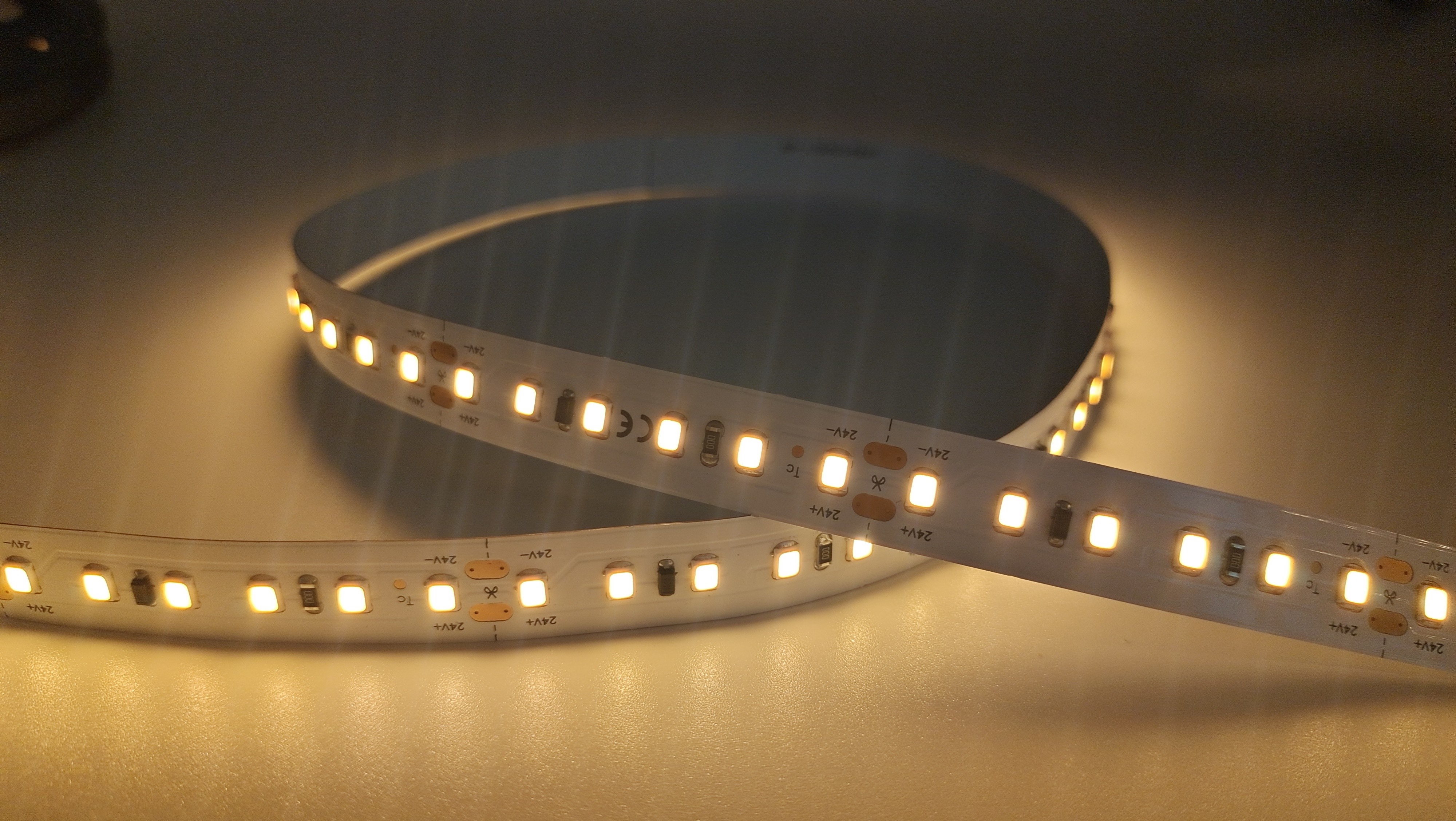 20m Ultra Long Constant Current Flexible Led Strip Light Tape 24V 12mm Led Flexible Ribbon