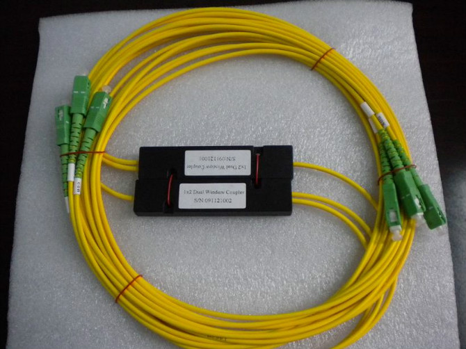 OEM ODM FTTH high quality 1:2 SC/APC fiber optical splitter 1*2 micro FBT ratio coupler 1310nm or 1490nm or 1550nm